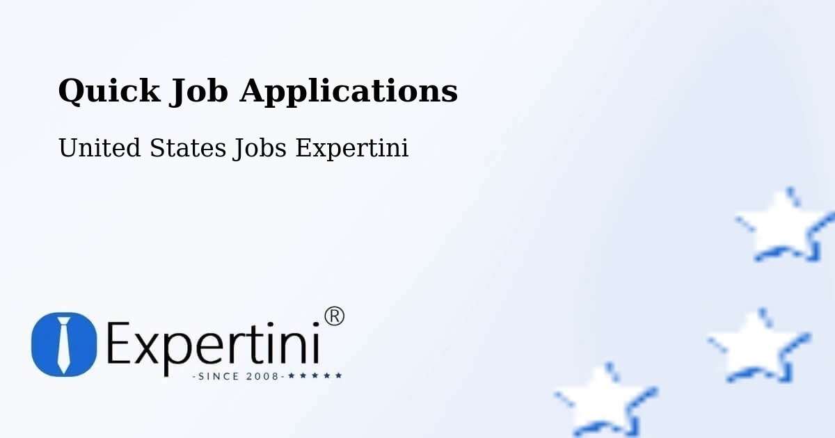 Quick Apply Feature – Somerset - United States Jobs Expertini